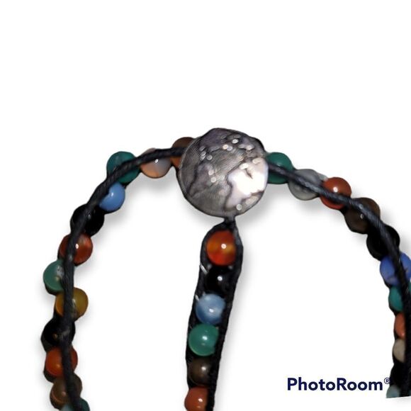 Verdi Agate Wrap Bracelet - Picture 2 of 6